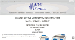 Desktop Screenshot of mastersonics.net